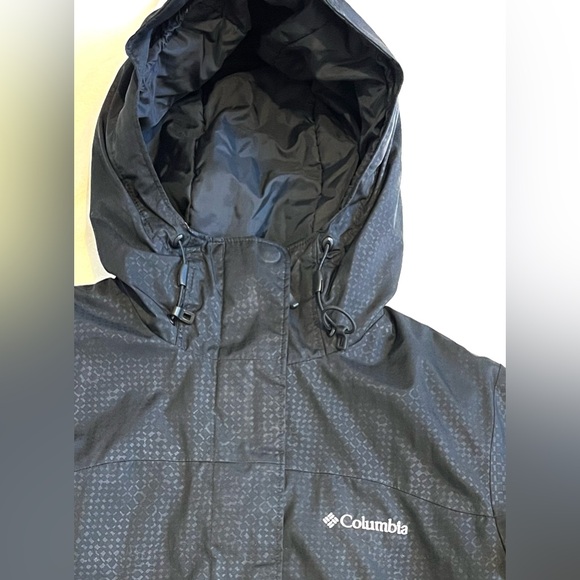 Columbia Omni-Shield Advanced Repellency Men's Black Hooded Jacket Sz S - Picture 5 of 16